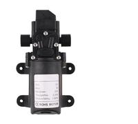 Pompe à eau électrique agricole 12 V CC 60 W 5 L/min, micro-pompe à membrane haute pression noire, pulvérisateur d'eau for lavage de voiture(Only B pump)