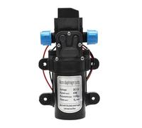 Pompe à eau électrique agricole, 12v dc, 60W, 120psi, 5l/MIN, Micro pulvérisateur d'eau à diaphragme haute pression noir, for lavage de voiture(12V 60W)