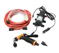 Pompe à eau électrique auto-amorçante 12V 80W 160PSI, pour Machine de lavage de voiture Portable avec allume-cigare, système de lavage Compatible