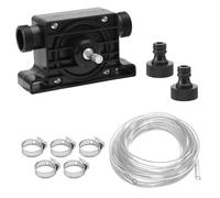 Pompe a Eau Electrique, Mini Pompe a Eau Pompe a Essence Electrique Pompes à Eau et Accessoires Pompe a Fioul pour Pomper Rapidement Pomper de L'eau Pomper du Liquide 2m tuyau en plastique