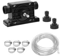 Pompe a Eau Electrique, Mini Pompe a Eau Pompe a Essence Electrique Pompes à Eau et Accessoires Pompe a Fioul pour Pomper Rapidement Pomper de L'eau Pomper du Liquide 2m tuyau en plastique