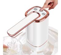 Pompe À Eau Électrique pour Bouteille | Pompe Électrique Intelligente Tactile À Chargement par Dessus - Bec Verseur Anti-Goutte Accessoire de Boisson Silencieux pour Pique-Nique Camping Bureau