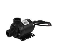 Pompe à eau électrique submersible, DC 24V pompe de circulation d'eau chaude à faible bruit moteur sans brosse pour fontaine de réservoir de poissons d'étang d'aquarium 800L/H 5M