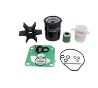 Pompe À Eau Haute Pression Pour 115 130 HP BF115A BF130A Réparation Pompe À Eau Hors-bord Marine Avec Thermostat Kit D'entretien Broche Joint Filtre Huile Carburant