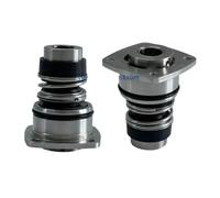 Pompe à eau haute pression verticale à plusieurs étages en acier inoxydable, joint mécanique EBARA-16/20mm, matériau: CAR/SIC/FKM