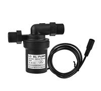 Pompe à Eau Haute Température Solaire DC 12V 10W Chauffe-eau Pompe De Circulation Chaude Sans Balai Submersible à Faible Bruit 1/2 Fil