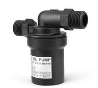 Pompe à Eau Haute Température Solaire DC DC, Pompe à Eau Haute Température Solaire Brushless 12V 10W CC pour le Pompage de Circulation pour L'industrie Circulation L'eau Famille