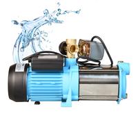 Pompe à eau Hydrophore MH 1300 pour eau 6000L/H 1300W 230V Hauteur de course 55M Surface Pompe d'irrigation de jardin avec accessoires