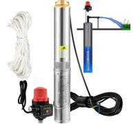 Pompe à Eau Inox - VEVOR - 750 W - 105 L-min - pour Puits Profond