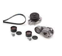 Pompe à eau+Jeu de courroie trapézoïdale à nervures KP17PK2035-2 GATES JEEP
