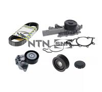 Pompe à eau+Jeu de courroie trapézoïdale à nervures SNR KAP851.011