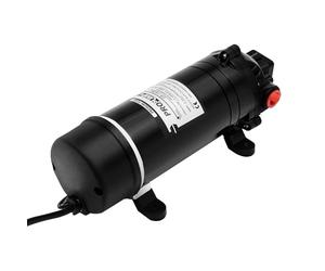 Pompe à eau JUUTALK, 220 V, auto-amorçante, pompe haute pression, 160 PSI, pompe à membrane pour l'agriculture, plomberie domestique, pompe à immersion, noir, classique, caoutchouc, acier, nylon