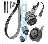Pompe à eau + kit de courroie crantée DAYCO KTBWP8841 pour Q5 (8RB) 2 2008-