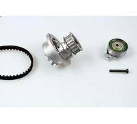 Pompe à eau + kit de courroie crantée HEPU pour COMBO Tour 1.6 2001-2006