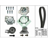 Pompe à eau + kit de courroie crantée INA 530 0467 30 pour KUGA I 2.5 2008-