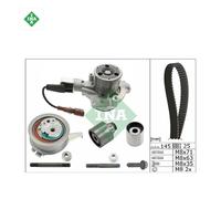 Pompe à eau + kit de courroie crantée INA 530 0759 30 SKODA 036109244K 04L109119