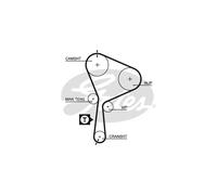 Pompe à eau + kit de courroie de distribution GATES KP15552XS