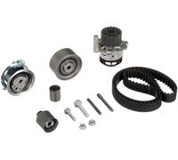 Gates Kit de distribution avec pompe à eau KP15648XS-1, 160 dents, 30 mm, pour VW