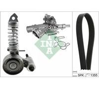 Pompe à eau + kit de courroie trapézoïdale 529 0297 30 INA pour OPEL CORSA C