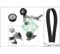 Pompe à eau + kit de courroie trapézoïdale 529 0319 30 INA pour MERCEDES-BENZ