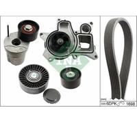 Pompe à eau + kit de courroie trapézoïdale 529 0369 30 INA pour BMW 3 Touring 1