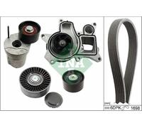 Pompe à eau + kit de courroie trapézoïdale 529 0369 30 INA pour BMW 3 Touring 1