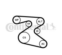 CONTITECH 6PK1873WP1 Pompe à eau + kit de courroie d'accessoire