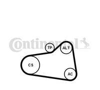 CONTITECH 6PK905 EXTRA WP1 Pompe à eau + kit de courroie d'accessoire