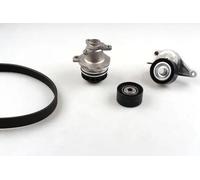 Pompe à eau + kit de courroie trapézoïdale Alternateur PK09640 HEPU pour OPEL