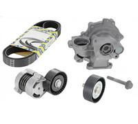 Pompe à eau + kit de courroie trapézoïdale KAP850.010 SNR pour BMW 3 Compact 3 1