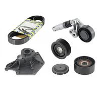 Pompe à eau + kit de courroie trapézoïdale KAP857.510 SNR pour AUDI VW