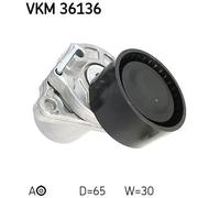 Pompe à eau + kit de courroie trapézoïdale VKMC 36334 SKF pour RENAULT OPEL FIAT
