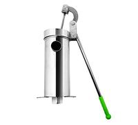 Pompe à Eau Manuelle à Aspiration par poignée, Pompe à Eau Manuelle renforcée en Acier Inoxydable pour puits Domestique, Pompe à Eau sous Pression pour puits, Dispositif d'aspiration manuell
