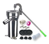 Pompe à Eau Manuelle à Aspiration par secousse, Pompe à Pression en Acier Inoxydable pour puits, Pompe à Eau Manuelle pour puits, Pompe à Huile à Bol en PU de Style Ancien, Pompe à aspiratio