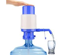 Pompe À Eau Manuelle Bleue Pour Bouteilles, Fontaine À Eau À Pression, Pompe À Eau