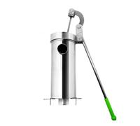 Pompe à eau manuelle domestique en acier inoxydable, pompe à huile portative, aspiration par Vibration, épaisseur 1.3MM, levage 10M pour le Bricolage