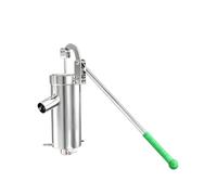 Pompe à eau manuelle en acier inoxydable, pompe à main for puits profond for jardin, ferme, cabine, accès à l'eau extérieure(C)