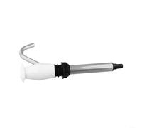 Pompe à eau manuelle pour évier de camping-car, robinet auto-amorçant en alliage, diamètre d'encastrement de 32 mm, robinet de rechange pour remorque de camping et bateau, noir (blanc)