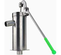 Pompe à Eau Manuelle pour puits Profond, en Acier Inoxydable, avec Une portée de pompage de 10 m (32,8 pi), pour Le pompage des eaux souterraines dans Les Jardins résidentiels.