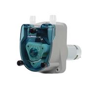 Pompe à eau Miniature à haut débit, pompe de dosage de liquides, pompe analytique péristaltique d'aquarium for lave-vaisselle, machines alimentaires(S73,12V)
