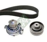 Pompe À Eau Originale INA + Kit De Courroie De Distribution 530 0153 30 Pour VW