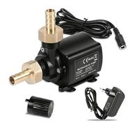 Pompe à Eau: Pompe Immergée Régulation Vitesse,12v, 800l/H, Hauteur D'élévation 5 M, Pompes Sans Pinceau Ultra Silencieuse Arrosage Irrigation Jardinage Drainage évacuation