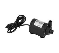 Pompe à eau portable, pompe submersible, 24 V CC 1000 L/h, de circulation moteur solaire sans balais grand débit, pompes submersibles haute pression avec hauteur refoulement 7 m