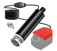 Pompe à Eau Portable Pour Batterie Au Lithium 18 V: Pompe De Transfert D'eau électrique, Pompes Submersible Portable Pour Jardin, Jacuzzi, Réservoir, Piscine, Bassins, Aquariums