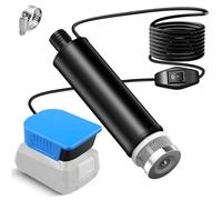 Pompe à eau portable pour batterie Bosch 18 V Home and Garden PBA 120 W, 12 V, pompe de transfert d'eau électrique pour jardin, jacuzzi, réservoir, piscine, bassins, aquariums