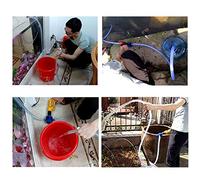 Pompe à Eau portative Auto-amorçante pour perceuse à Main pour Usage Domestique et Jardin - Dispositif de Transfert de Fluide Compact - Équipement Utilitaire Manuel pour