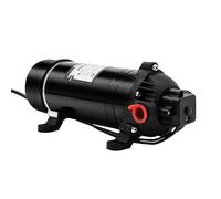 Pompe à eau potable auto-amorçante 160 PSI - 5,5 l/min - Pompe booster 220 V - Petite pompe électrique silencieuse pour eau du robinet - Tube d'aspiration - Membrane à 3 chambres