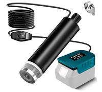 Pompe à eau pour batterie Makita 18 V, pompe submersible 500 GPH / eau sale / aspiration / eau plate, pour piscine, irrigation de jardin, lavage de voiture, flaque, camping, cave (sans batterie)