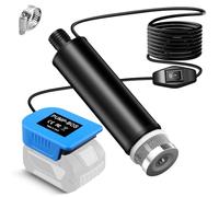 Pompe à Eau Pour Bosch PRO 18V System Batterie Submersible Pompe 2400L/H | 100W Pompe de vidange, Pompe Eaux Usées & Sales pour Jardin, Bassin, Aquarium, Piscine, Évacuation d'Eau
