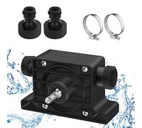 Pompe à Eau pour Perceuse Sans Fil - Auto-amorçante pour Diesel, Huile, Liquide, Eau, Fioul - Mini Pompe de Forage Électrique pour Maison, Jardin, Mini Piscine, Fontaine